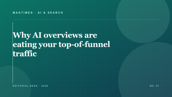 Why AI Overviews Are Eating Your Top-of-Funnel Traffic editorial cover